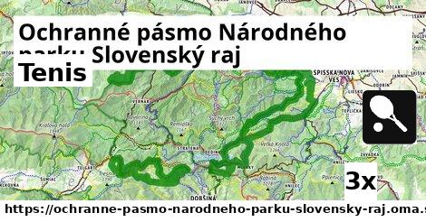 Tenis, Ochranné pásmo Národného parku Slovenský raj