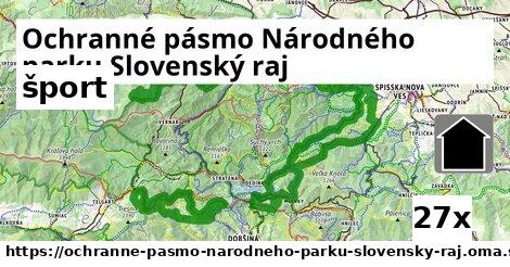 šport v Ochranné pásmo Národného parku Slovenský raj