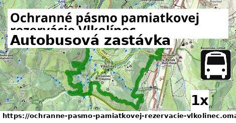 Autobusová zastávka, Ochranné pásmo pamiatkovej rezervácie Vlkolínec