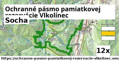 Socha, Ochranné pásmo pamiatkovej rezervácie Vlkolínec