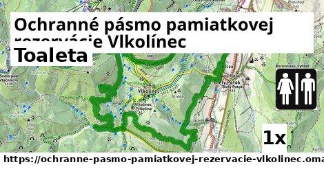 Toaleta, Ochranné pásmo pamiatkovej rezervácie Vlkolínec