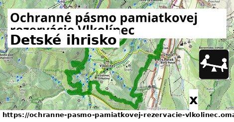 Detské ihrisko, Ochranné pásmo pamiatkovej rezervácie Vlkolínec