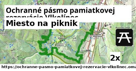 Miesto na piknik, Ochranné pásmo pamiatkovej rezervácie Vlkolínec