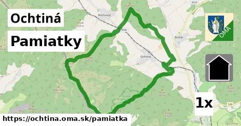 pamiatky v Ochtiná