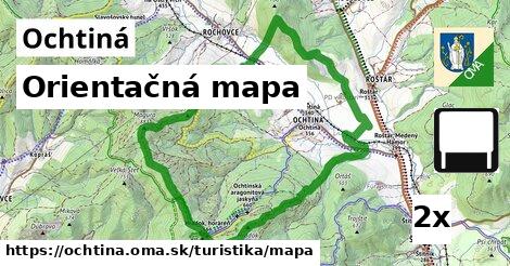 Orientačná mapa, Ochtiná