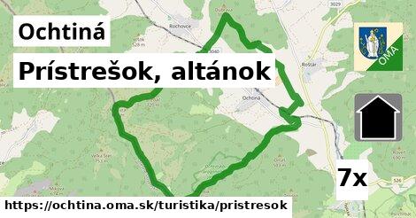 Prístrešok, altánok, Ochtiná