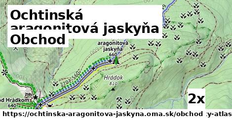 obchod v Ochtinská aragonitová jaskyňa