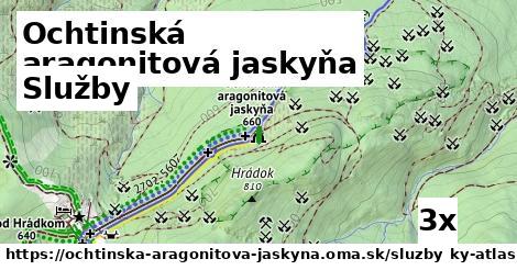 služby v Ochtinská aragonitová jaskyňa