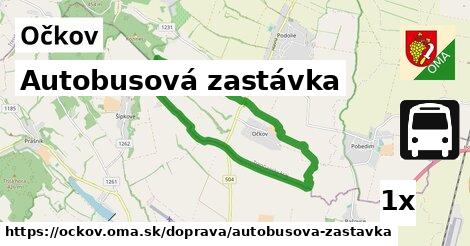 Autobusová zastávka, Očkov