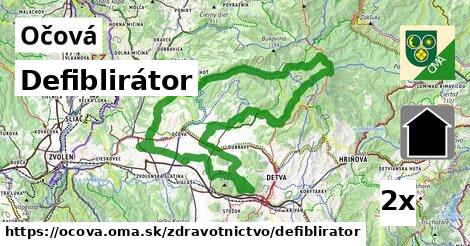 Defiblirátor, Očová