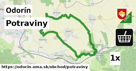 Potraviny, Odorín