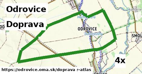 doprava v Odrovice