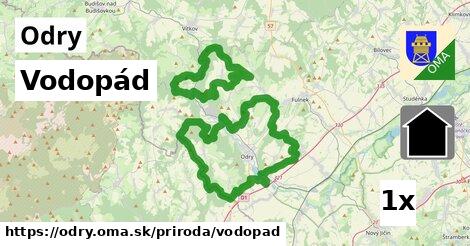 vodopád v Odry