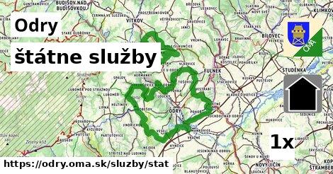 štátne služby v Odry