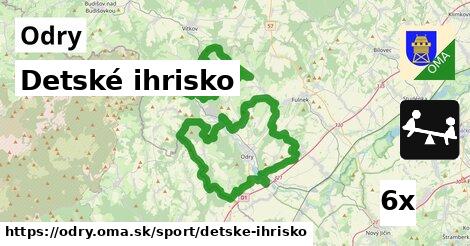 Detské ihrisko, Odry