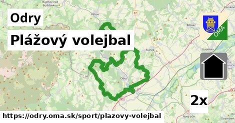 plážový volejbal v Odry