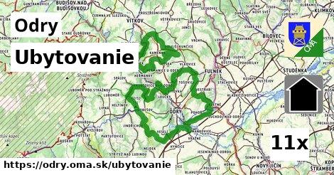 ubytovanie v Odry