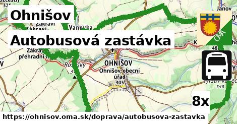 Autobusová zastávka, Ohnišov