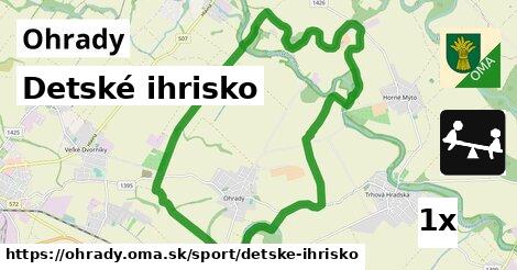 Detské ihrisko, Ohrady