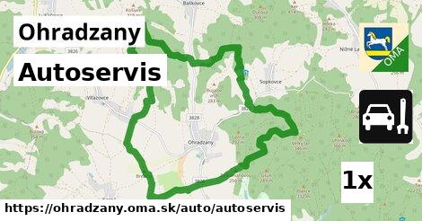 Autoservis, Ohradzany