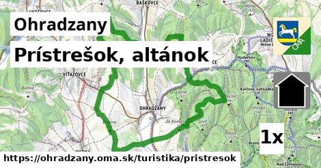 Prístrešok, altánok, Ohradzany