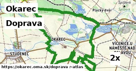 doprava v Okarec