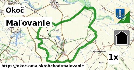 Maľovanie, Okoč