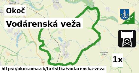 Vodárenská veža, Okoč