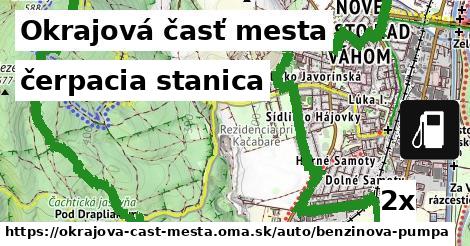 čerpacia stanica, Okrajová časť mesta