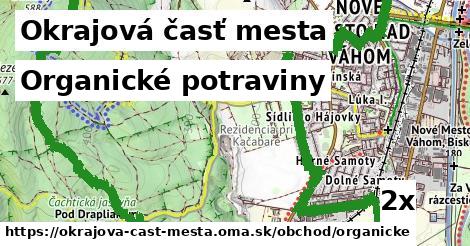 Organické potraviny, Okrajová časť mesta