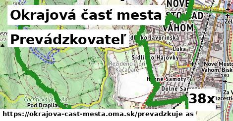 prevádzkovateľ v Okrajová časť mesta