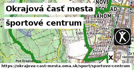 športové centrum, Okrajová časť mesta