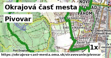 Pivovar, Okrajová časť mesta