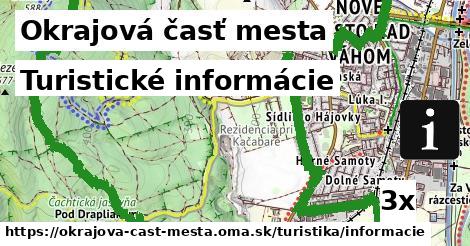 Turistické informácie, Okrajová časť mesta