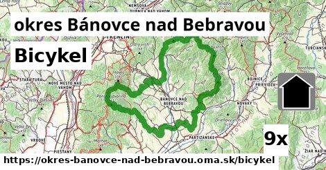 bicykel v okres Bánovce nad Bebravou