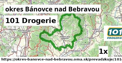 101 Drogerie, okres Bánovce nad Bebravou