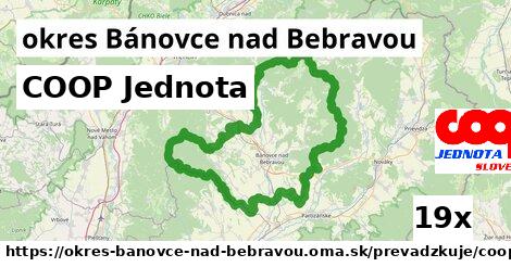 COOP Jednota, okres Bánovce nad Bebravou