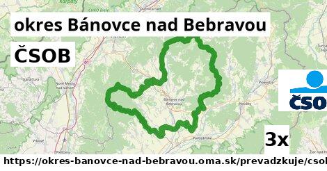 ČSOB, okres Bánovce nad Bebravou