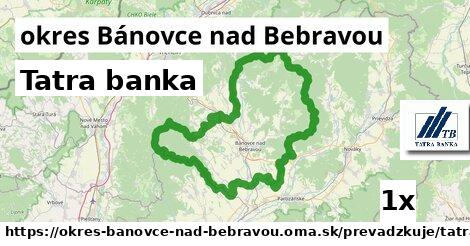 Tatra banka, okres Bánovce nad Bebravou