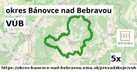 VÚB, okres Bánovce nad Bebravou