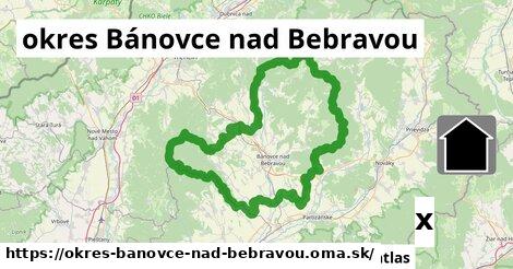 prepadlina v okres Bánovce nad Bebravou