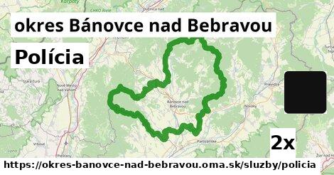 Polícia, okres Bánovce nad Bebravou