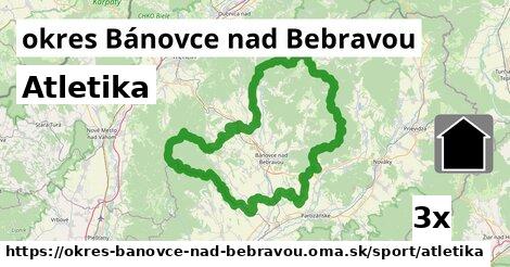 Atletika, okres Bánovce nad Bebravou