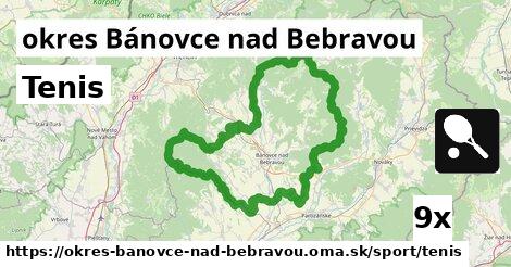 Tenis, okres Bánovce nad Bebravou