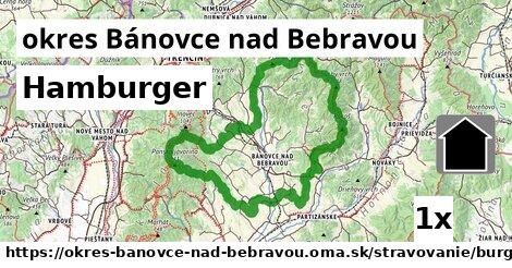 Hamburger, okres Bánovce nad Bebravou