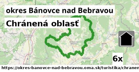 Chránená oblasť, okres Bánovce nad Bebravou