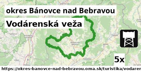 Vodárenská veža, okres Bánovce nad Bebravou