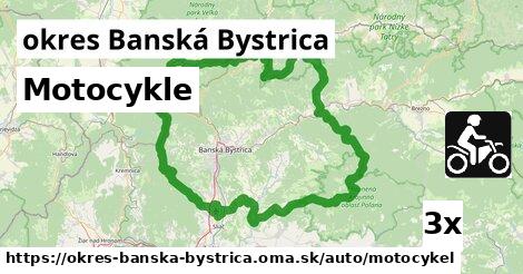 Motocykle, okres Banská Bystrica