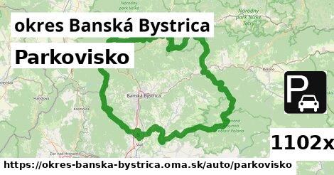 Parkovisko, okres Banská Bystrica