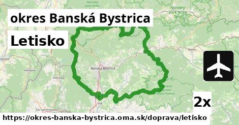 letisko v okres Banská Bystrica